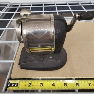 Vintage Boston Champion Desktop Manual Pencil Sharpener